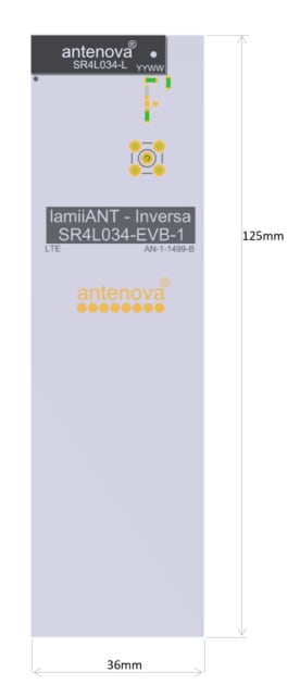 Schematic - Antenova SR4L034-EVB-1 Evaluation Board